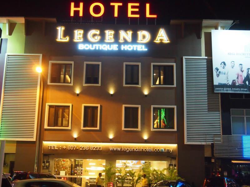 Hotel Zamburger Legenda Johor Bahru Exterior foto